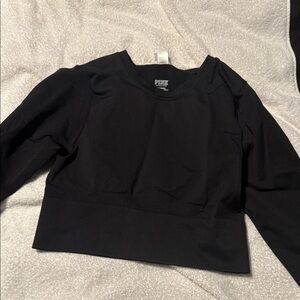 Victoria's Secret Black Crop Top